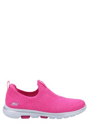 Skechers® Pink Gowalk 5 Trendy Slip-On 