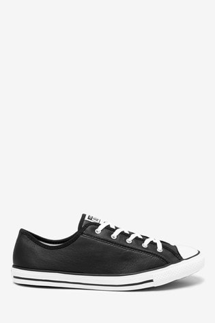 Buy Converse Dainty Leather Trainers 