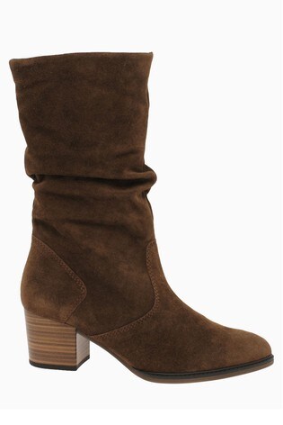 open toe boots low heel