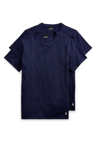 Buy Polo Ralph Lauren Navy T-Shirts Two 
