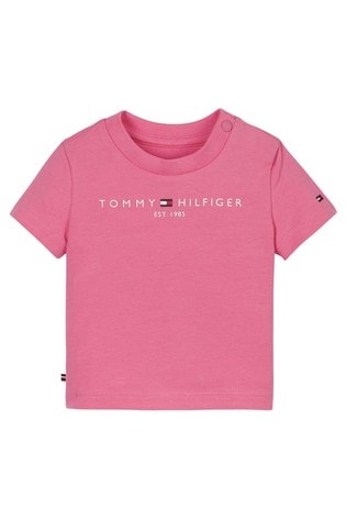 baby pink tommy hilfiger top