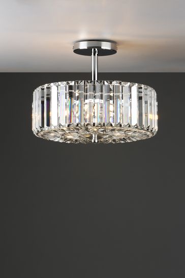 Buy Laura Ashley Fernhurst 3 Light Art Deco Ceiling Light From The Next Uk Online Shop
