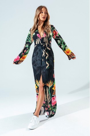 next pink leopard dress