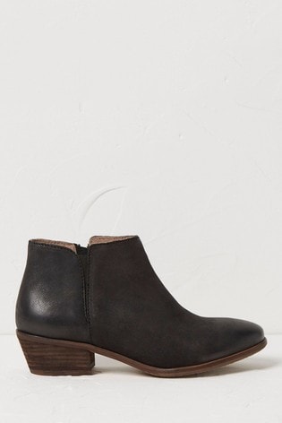 Buy FatFace Black Lytham Ankle Boots 