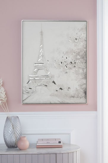 Paris The City of Lights Wall Frame with Coins