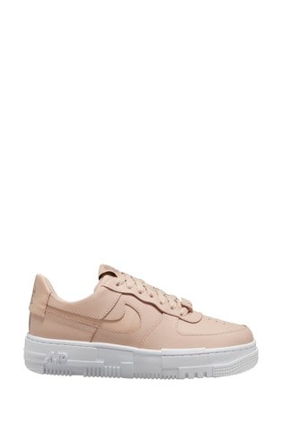 nike air force 1 pink trainers
