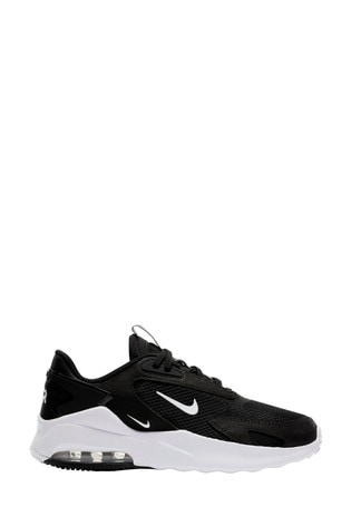 nike air max trainers black and white