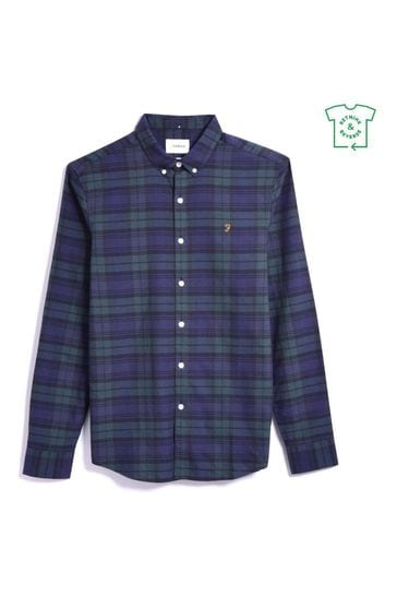 Farah check shirt