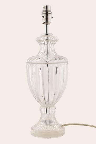 Laura Ashley Meredith Cut Glass, Crystal Urn Table Lamp