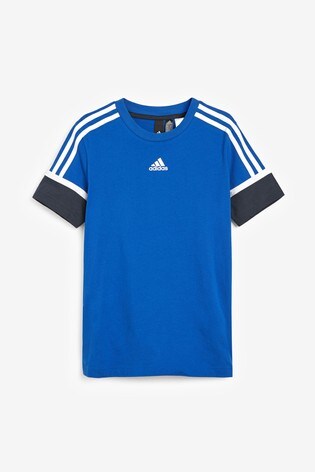 Buy adidas 3 Stripe Bold T-Shirt from the Next UK online shop
