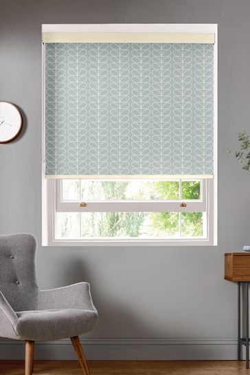 Buy Linear Stem Duck Egg Blue Made To Measure Roller Blind By Orla Kiely From The Next Uk Online Shop Will be using english blinds again for the rest of the house. linear stem duck egg blue made to measure roller blind by orla kiely