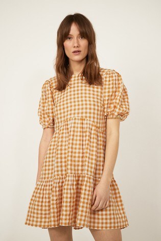 Next Yellow Gingham Dress Factory Sale ...