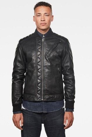 leather jacket g star