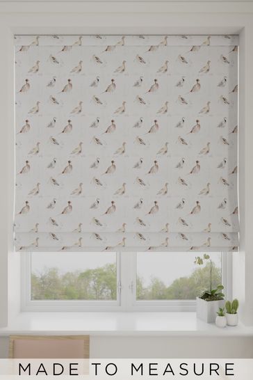 Buy Wildlife Game Bird Cream Made To Measure Roman Blind From The Next Uk Online Shop