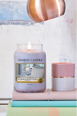 Výsledek obrázku pro yankee candle a calm and quiet place