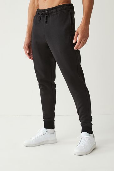 Mens Next Black Joggers Jersey - Black