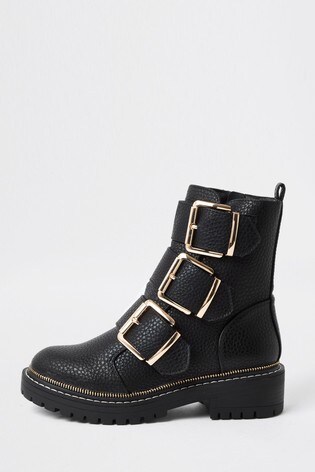 black tommy hilfiger duck boots