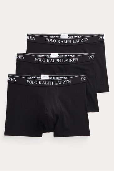 Buy Polo Ralph Lauren Cotton Trunks Three Pack from the Next UK online shop