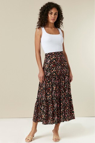 wallis maxi skirt