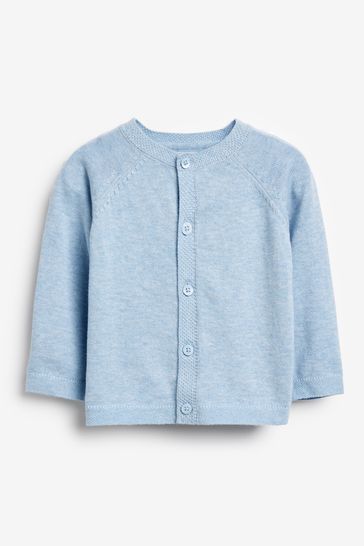 next blue cardigan
