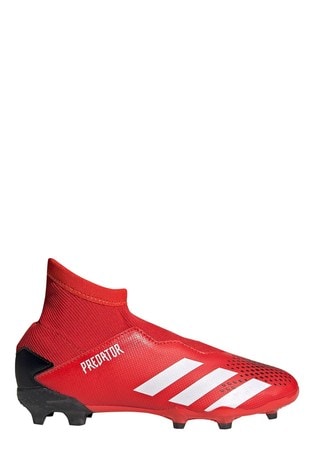 adidas red football boots