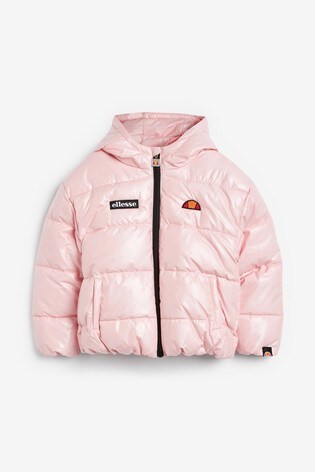 pink ellesse coat