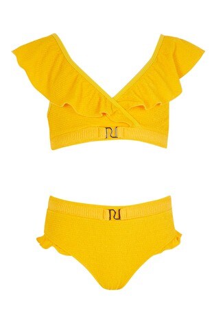 river island yellow swimsuit