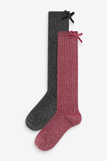 sparkly knee high socks