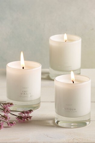 Brand New Next Home Luxe Luxury Collection Candle Votive Gift Set