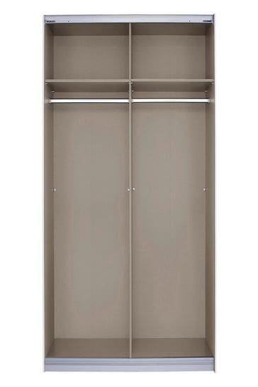 Buy Cameron Grey 1 81m Sliding Wardrobe By Rauch From The Next Uk