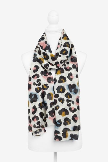 Buy Animal Print Lightweight Scarf from the Next UK online shop