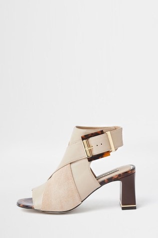 river island peep toe