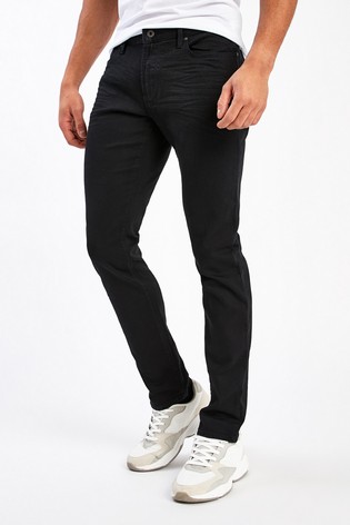 armani black slim fit jeans