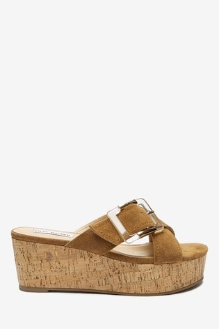 suede wedge sandals uk