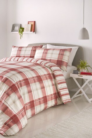 Fusion Balm Check Duvet Cover, Country Curtains Duvet Covers