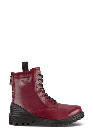 ecco lace up ankle boots