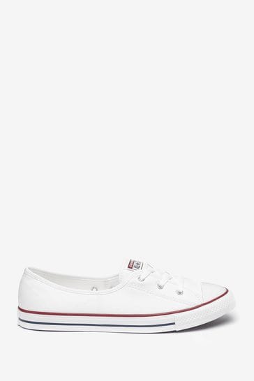 Buy Converse Ballet Lace Trainers from 