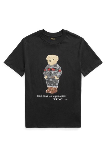 ralph lauren holiday bear shirt