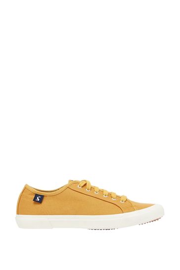 joules canvas trainers