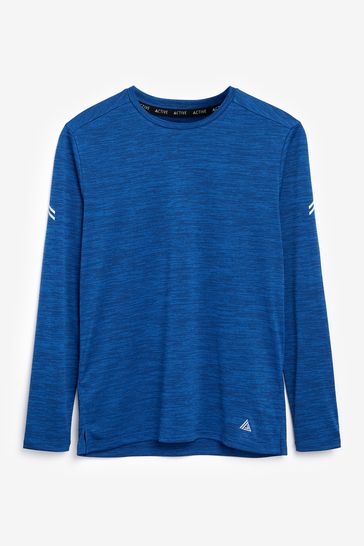 Men's Long Sleeve Moisture Wicking Athletic Sport Training T-Shirt Clothe Co 