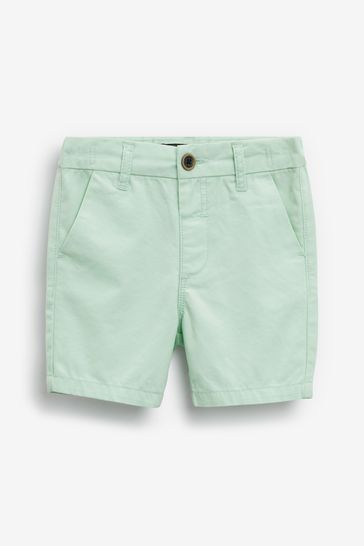 Buy Mint Green Chino Shorts (3mths-7yrs 