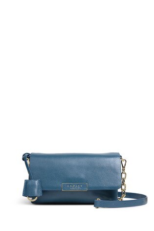 small blue bag