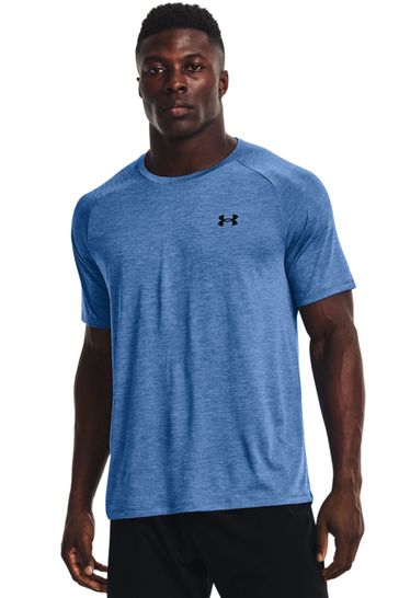 Rift Blue Youth Small /Blue Ink 462 Under Armour Boys Tech 2.0 Gym Workout T-Shirt 