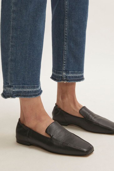 soft leather loafers