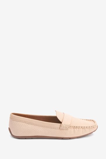 Forever Comfort® Leather Driver Shoes 