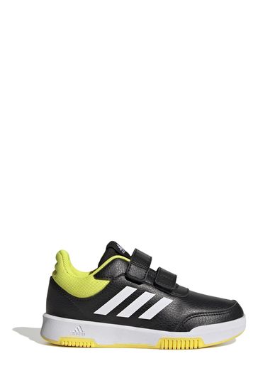 next black adidas trainers