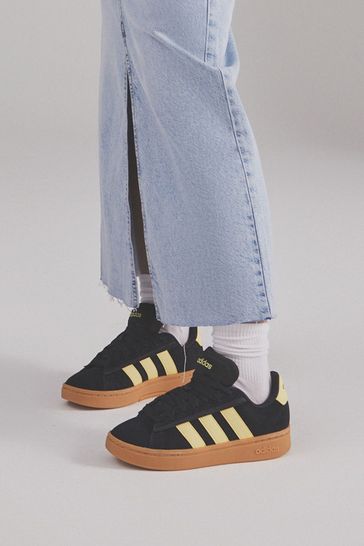 Adidas court vantage aero blue linen best sale