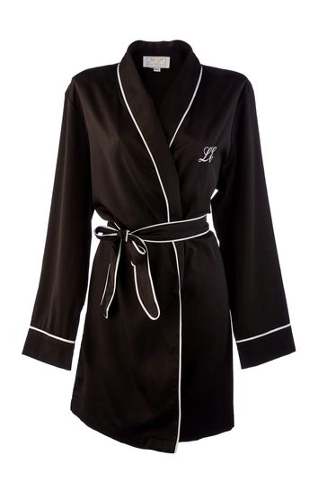 personalised long dressing gown