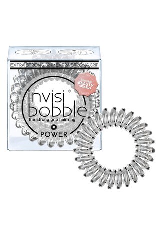 next.co.uk | Invisibobble Power Crystal Clear Hair Ties 3 Pack
