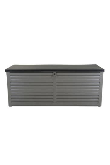 Large 390l Outdoor Plastic Storage Box, Large Outdoor Storage Box